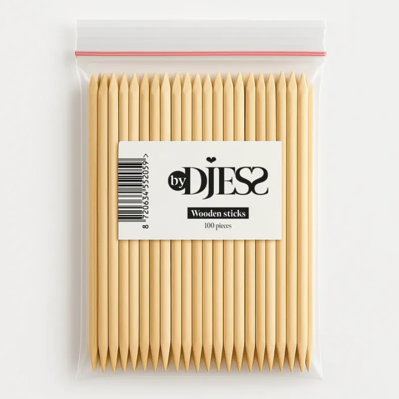 By Djess - Wooden Sticks - set 100 stuks